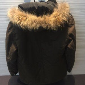 The Koop;es Fur Trim Hood Parka Jacket